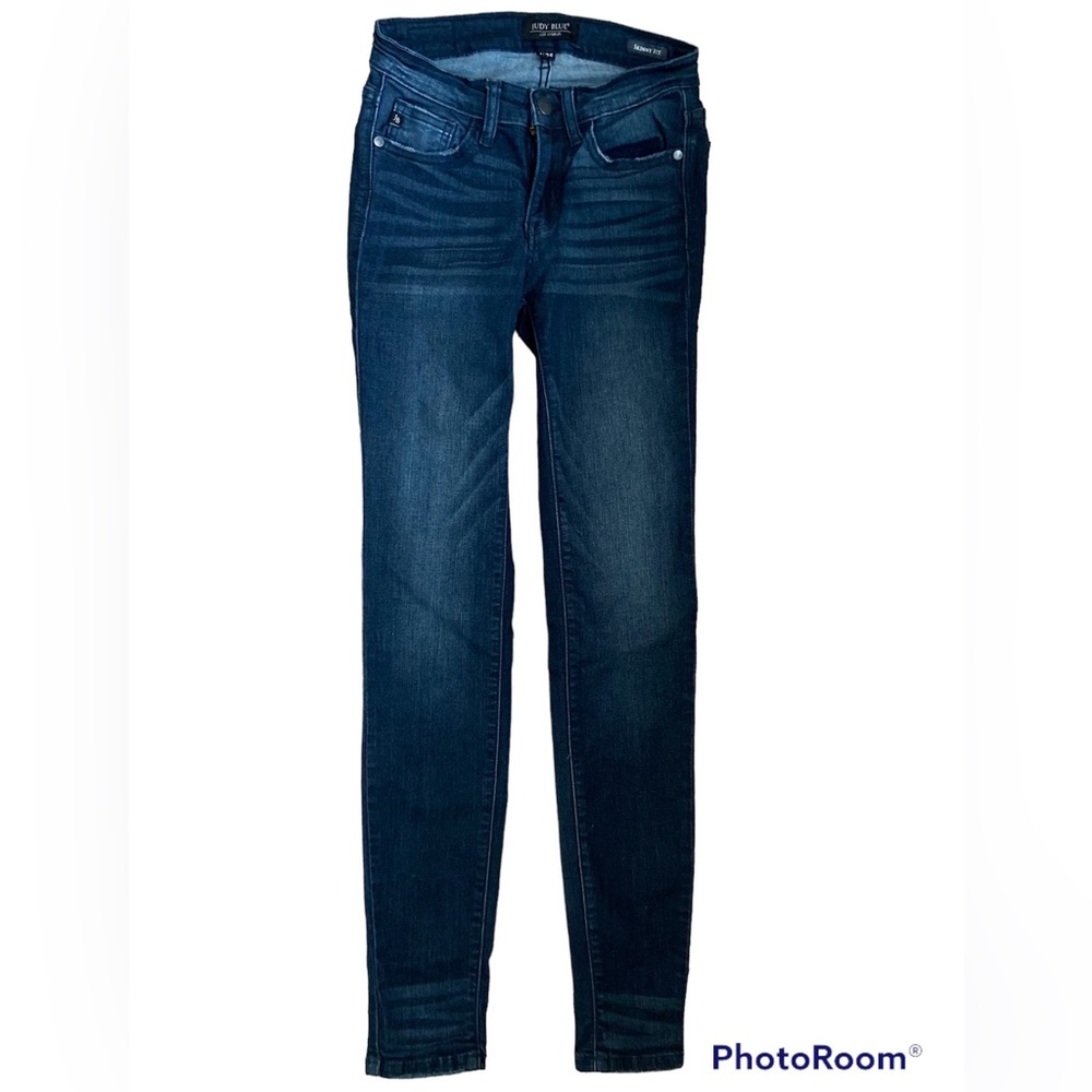 Judy blue skinny fit dark blue jeans